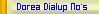 Dorea Dialup Numbers